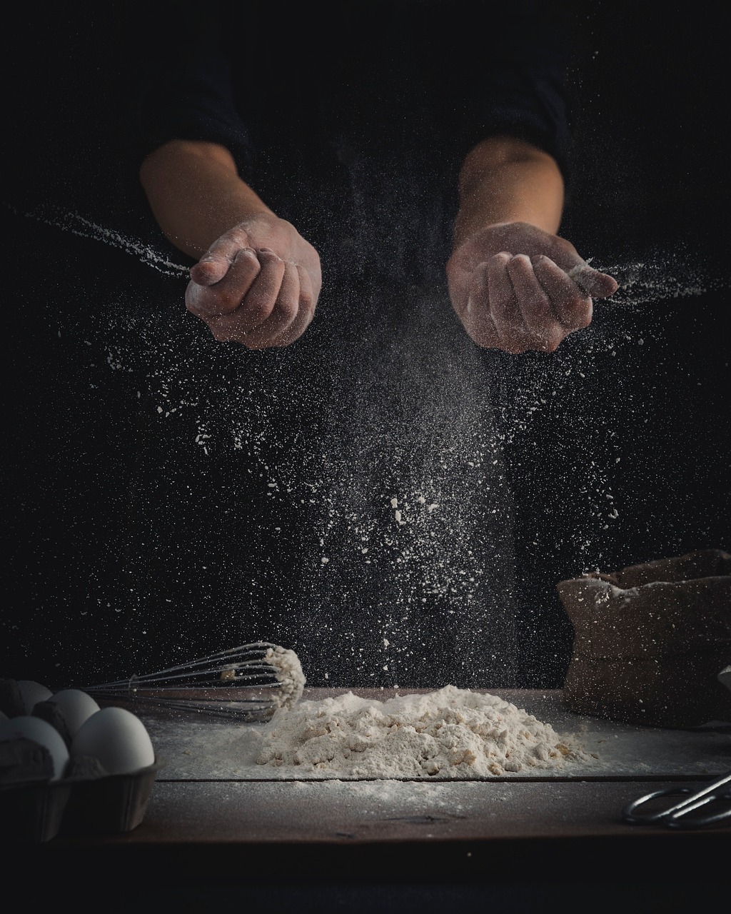 chef, flour, dough, baking, dusting flour, dust, food preparation, wheat flour, wheat, yeast, carbohydrates, bread making, chef, chef, chef, chef, chef, flour, flour, flour, dust, wheat flour, yeast
